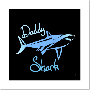 Daddy Shark Summer Trip - Father's Day Gift - Best gifts for dad Posters and Art